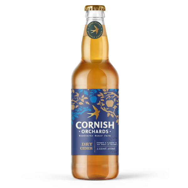 Cornish Orchards Dry 500ml Bottle