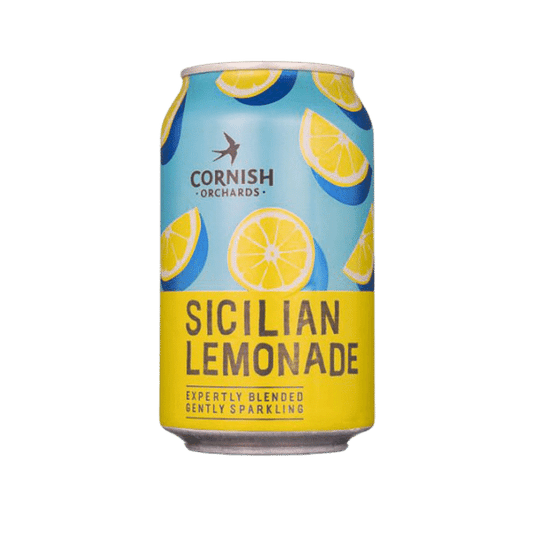 Cornish Orchards Sicilian Lemonade 330ml Cans