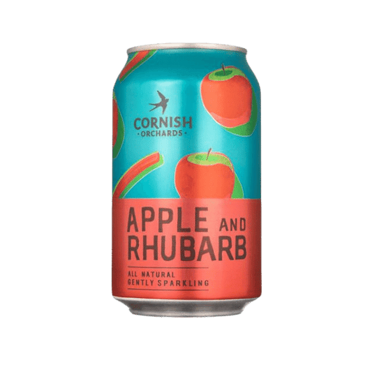 Cornish Orchards Apple & Rhubarb 330ml Cans