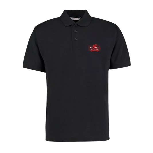 Fuller's Embroidered Polo Black