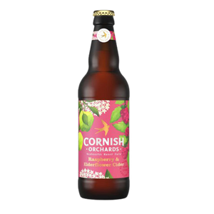 Cornish Orchards Raspberry & Elderflower 500ml Bottle