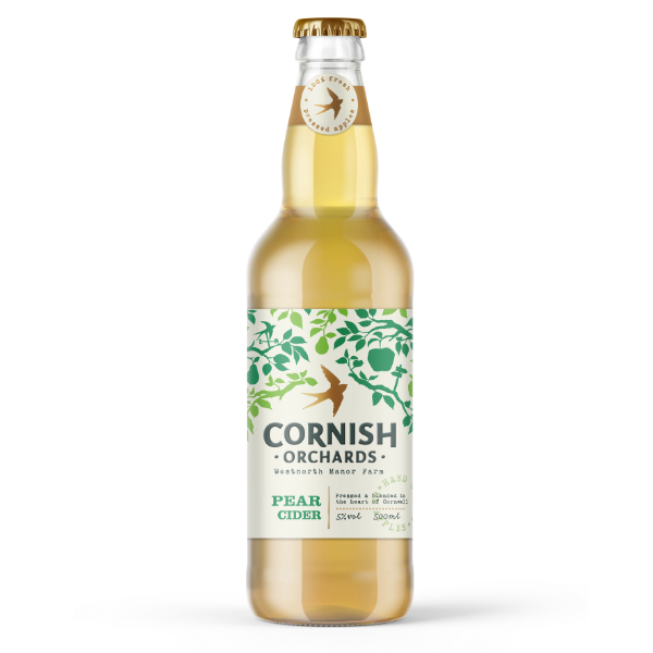 Cornish Orchards Pear Cider 500ml Bottle