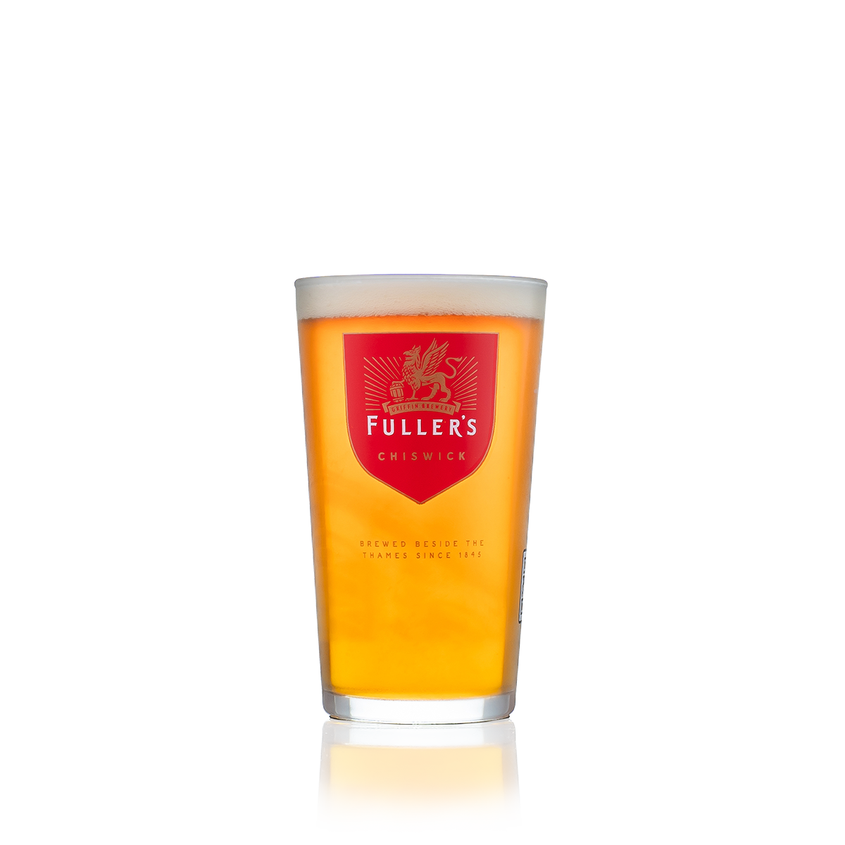 Fuller's Keg Half Pint Glass