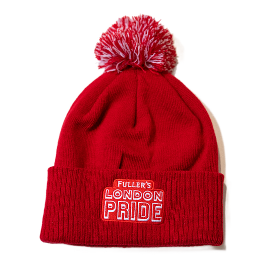 Fuller's London Pride Red Bobble Hat